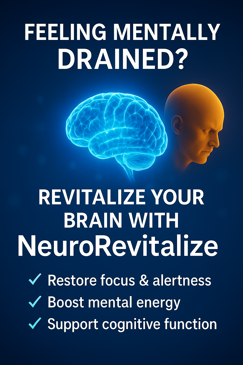 NeuroRevitalize – 3-in-1 Daily Support for Focus, Calm & Clarity